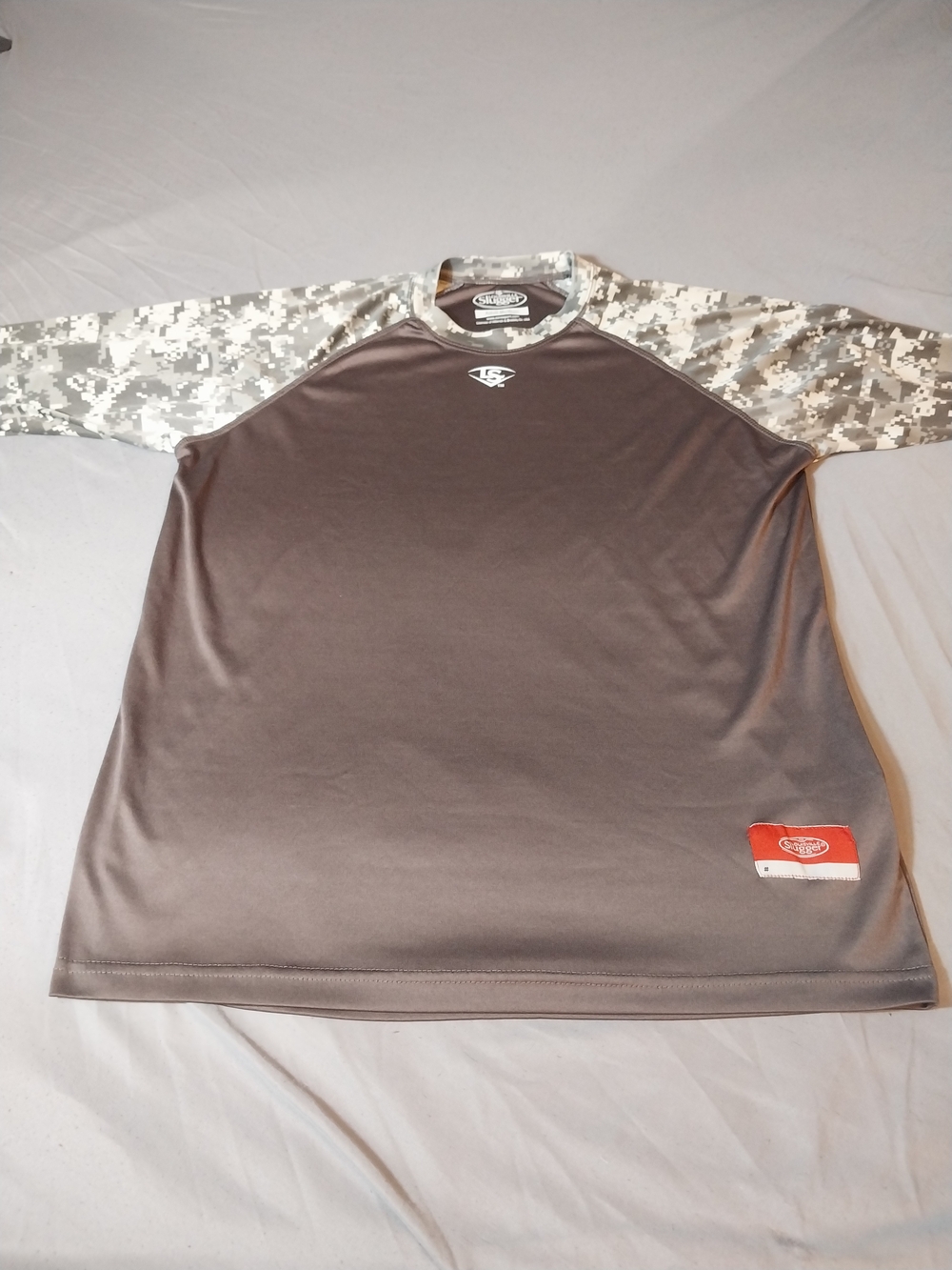 Louisville Slugger Grey & Camo Athletic Shirt #330